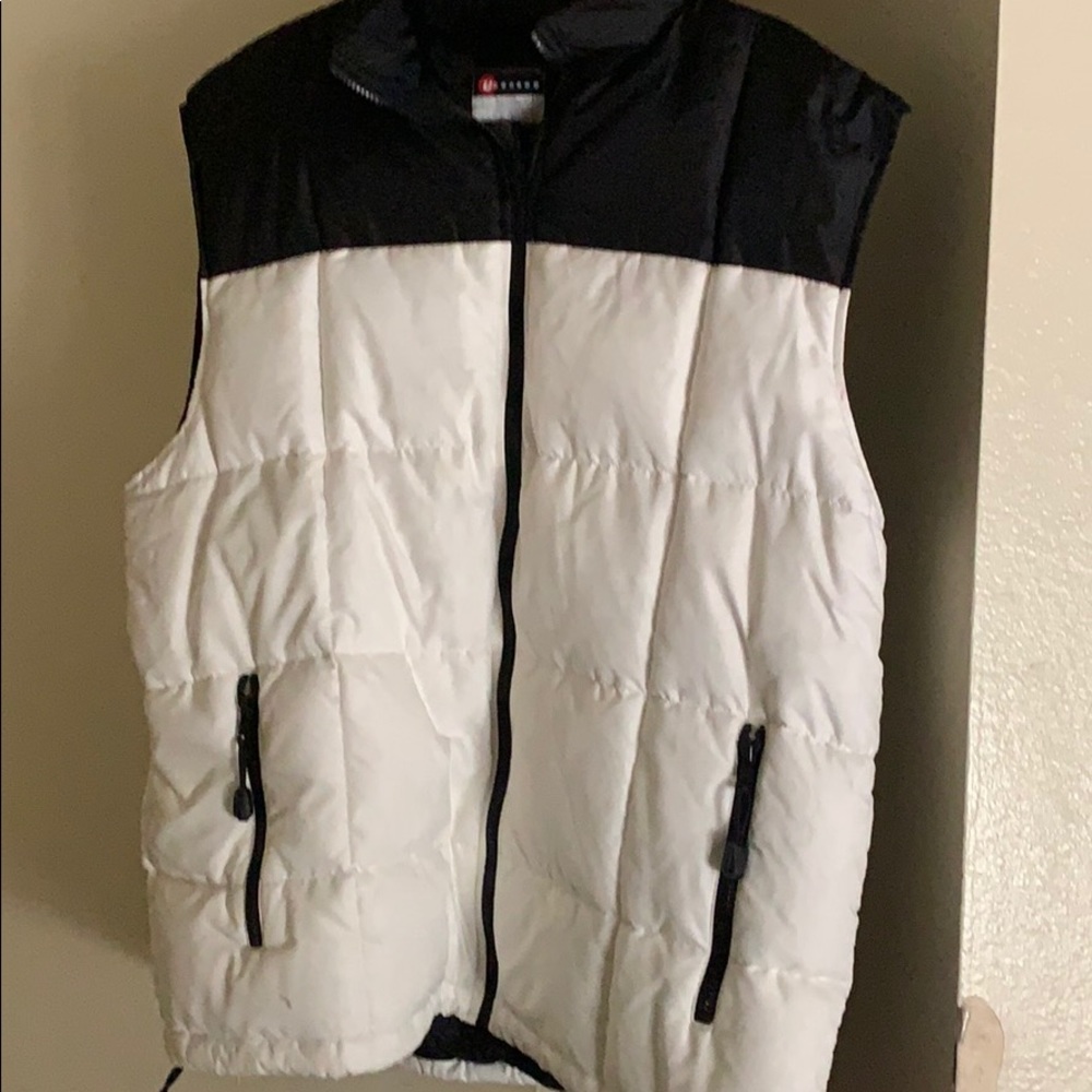 Black and White Vest